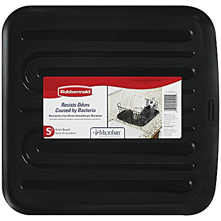 Black Small Antimicrobial Drain Board