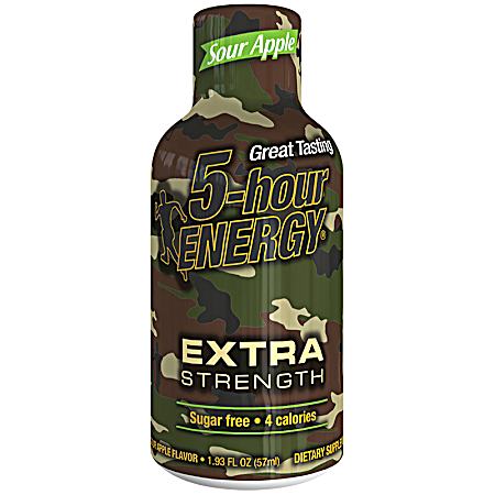 Extra Strength 1.93 oz Sour Apple Energy Shot