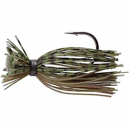 Weedless Football Jig - Green Pumpkin