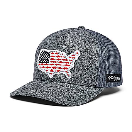 Men's Statetriot USA Patch 5-Panel Mesh Flexfit Ball Cap