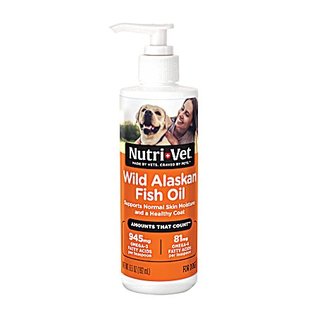 6.5 oz Wild Alaskan Salmon Oil for Dogs