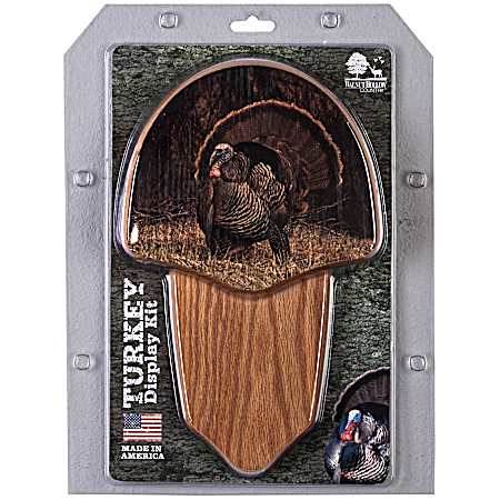 Deluxe Oak Strutter Turkey Display Kit w/ Image