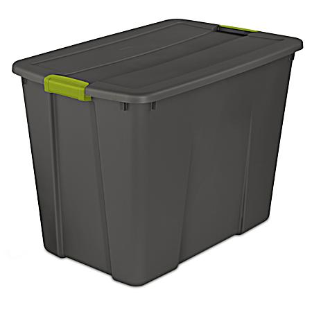 34 gal Gray & Fern Latch Tote