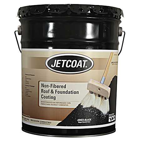 4.75 gal Non-Fibered Roof & Foundation Coating