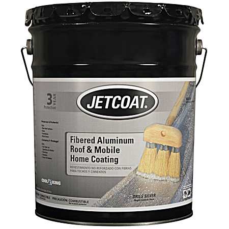 4.75 gal Fibered Aluminum Roof & Mobile Home Coating