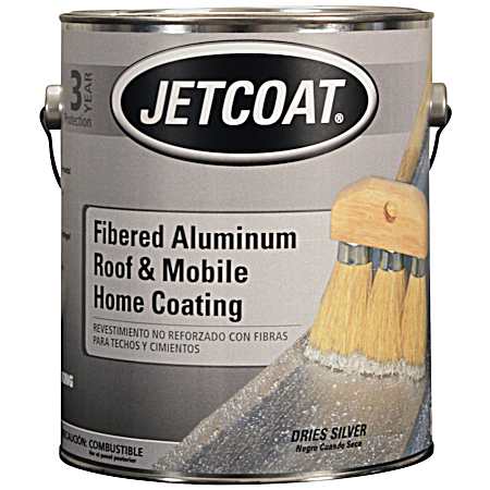 0.9 gal Fibered Aluminum Roof & Mobile Home Coating