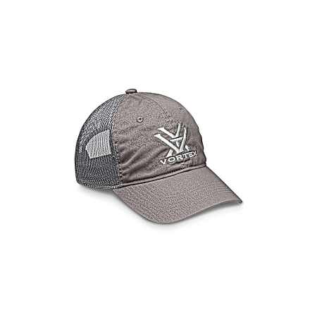 Adult Core Logo Grey Mesh Snap Back Cap