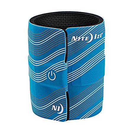 Blue SlapLit LED Drink Wrap
