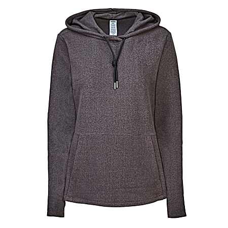 Women's Tonal Striped Pullover Hoodie