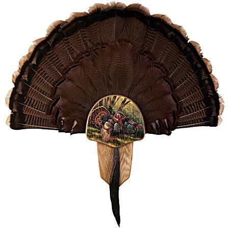 Deluxe Oak Spring Strut Turkey Display Kit w/ Image