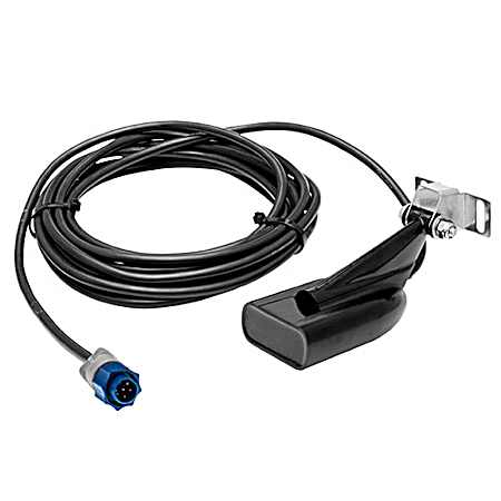 Transom/Trolling Motor-Mounted DownScan Transducer