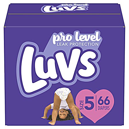 Family Pack Size 5 Diapers - 66 Ct