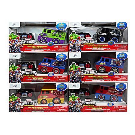 Super Hero Adventures 6 in Truck Utility Vehicle - Assorted