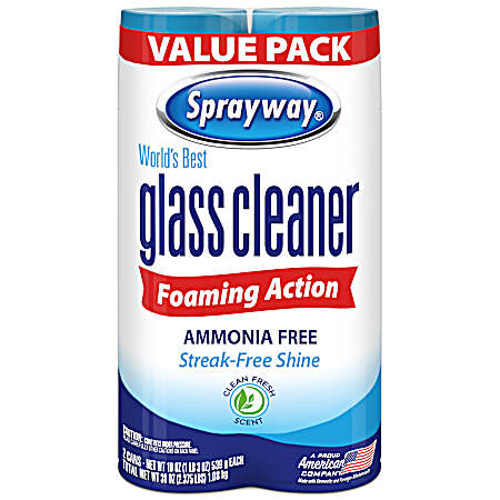 2 Pk. Glass Cleaner