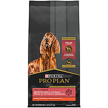 Pro Plan Specialized Adult Sensitive Skin & Stomach Salmon & Rice Formula Dry Dog Food