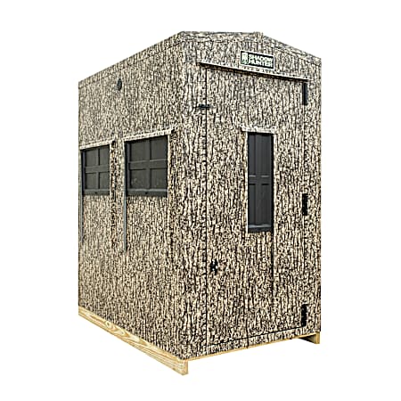 Marksman Series 4 ft x 6 ft Vengeance Camo Combo Ground Blind