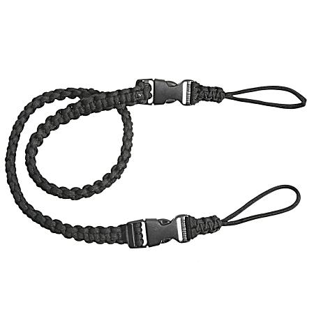 Paracord Black Binocular Strap
