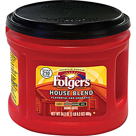 24.2 oz House Blend Medium Roast Ground Coffee