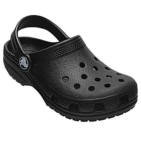 Kids' Classic Black Clogs