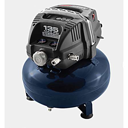 6 gal Oil-Free Pancake Air Compressor