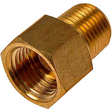 Male Brass Fitting - 1/4 In. x 1/8 In. MNPT