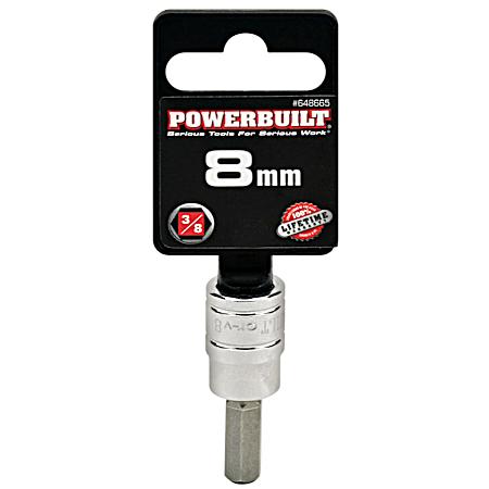 3/8 In. Drive 8MM Hex Bit Socket