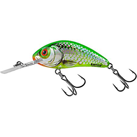Rattlin' Hornet Clear Bad Lite Lime Crankbait