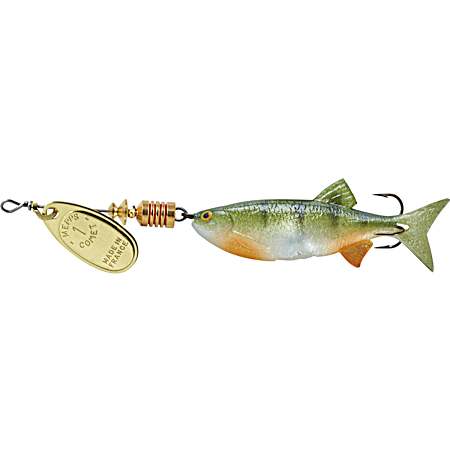 Comet Mino Gold/Perch Spinner