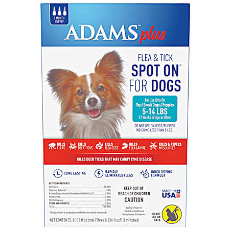 Small Dog Flea & Tick Spot On
