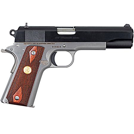 Classic GOVERNMENT Series .45 ACP 5 in. Barrel, Stainless, Rosewood Grips Pistol