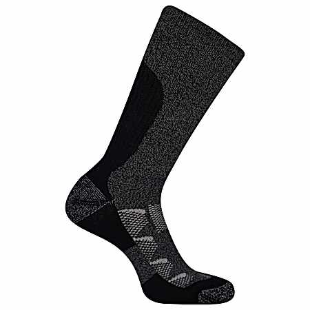 Women's Moab Grey Hiking Crew Socks