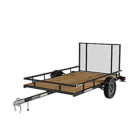 5 ft x 8 ft Utility Trailer w/ Fold Down Rails