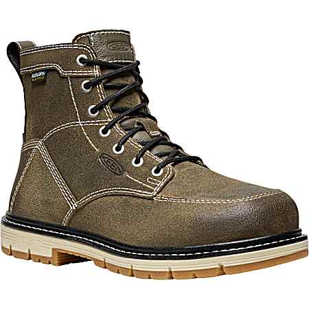 Women's Steel Gray/Gum San Jose 6 in.  Aluminum Toe Boots