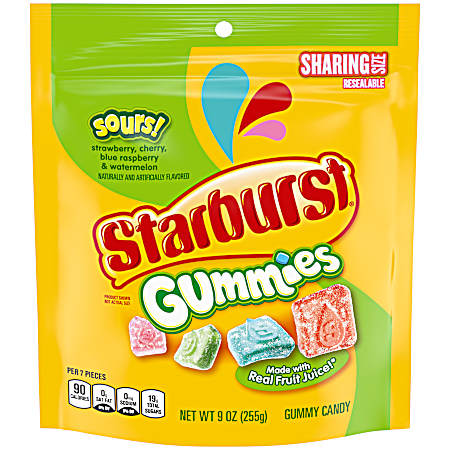 9 oz Gummies Sour Gummy Candy