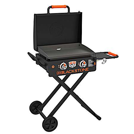 22 in On-the-Go Omnivore Griddle with Flex-Fold Legs 