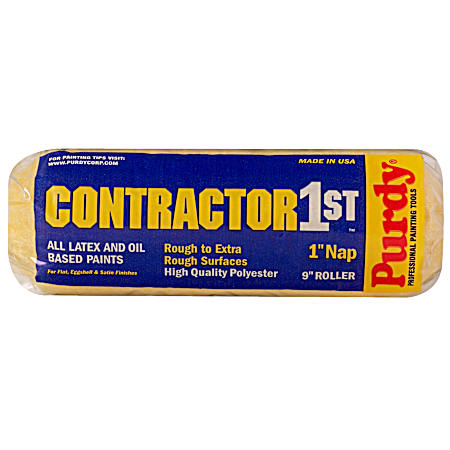 Contractor 1st 9 in x 1 in Paint Roller Cover