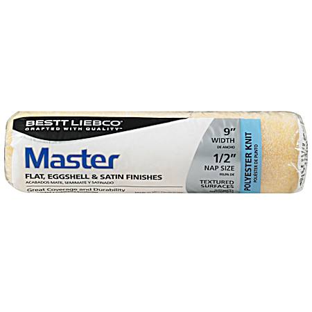 Master 9 in x 1/2 in Polyester Knit Roller Cover