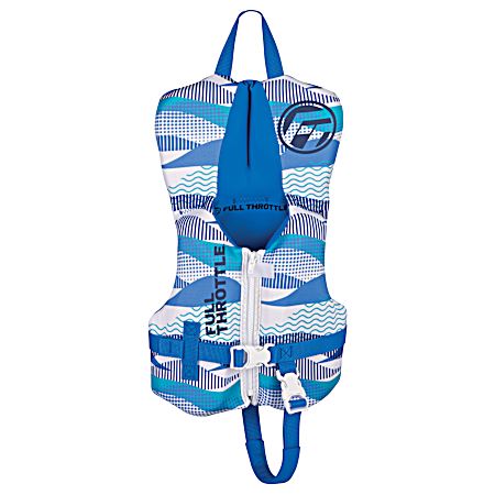 Infant Blue Hinged Rapid-Dry Flex-Back Vest