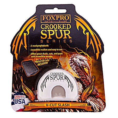 White V-Cut Slash Turkey Call