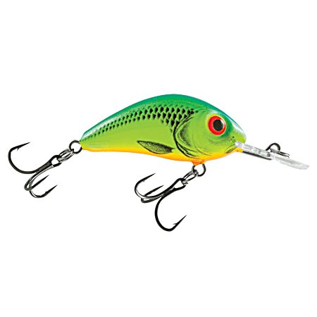 Rattlin' Hornet Floating Chartreuse Blue Crankbait