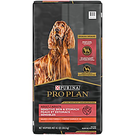 Pro Plan Specialized Adult Sensitive Skin & Stomach Salmon & Rice Formula Dry Dog Food