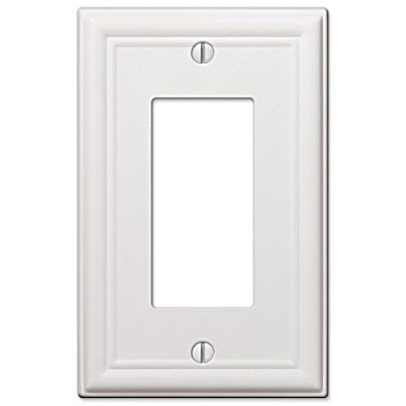 Chelsea White Steel - 1 Rocker-GFI Wallplate
