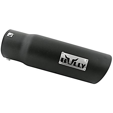 Black Steel Bolt-On Exhaust Tip
