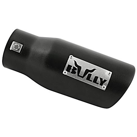 Black Steel Bolt-On Exhaust Tip
