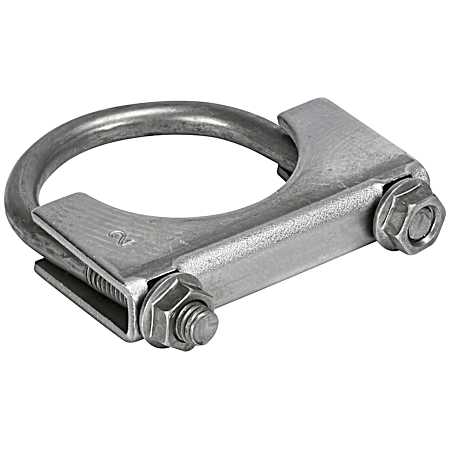 2 in Mild Steel U-Bolt Exhaust Clamp