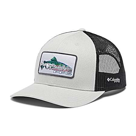 Adult PFG Seasonal Patch Blue/Gray Snap-Back Mesh Ball Cap