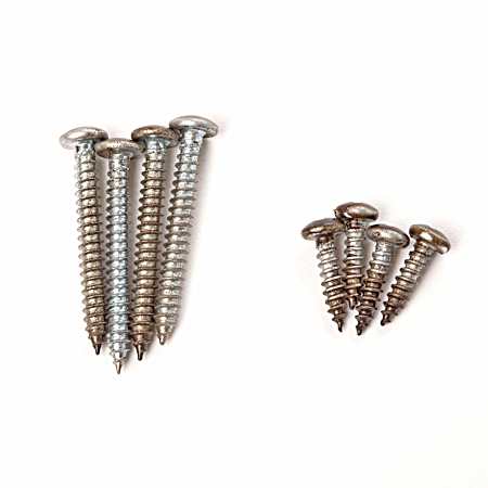 Painted Screws for Brackets