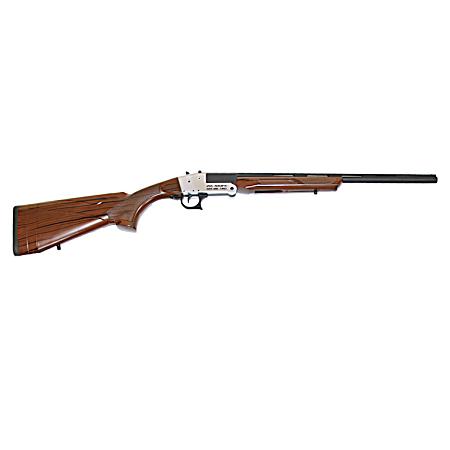 Traditional .410Ga Single Shot Wood & Forend Silver Receiver Shotgun