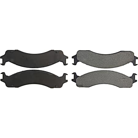 Premium Semi-Metallic Brake Pads w/ Shims & Hardware - 300.0655