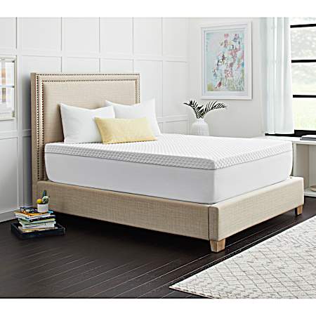 3 in SealyChill Gel Memory Foam Mattress Topper with Cover